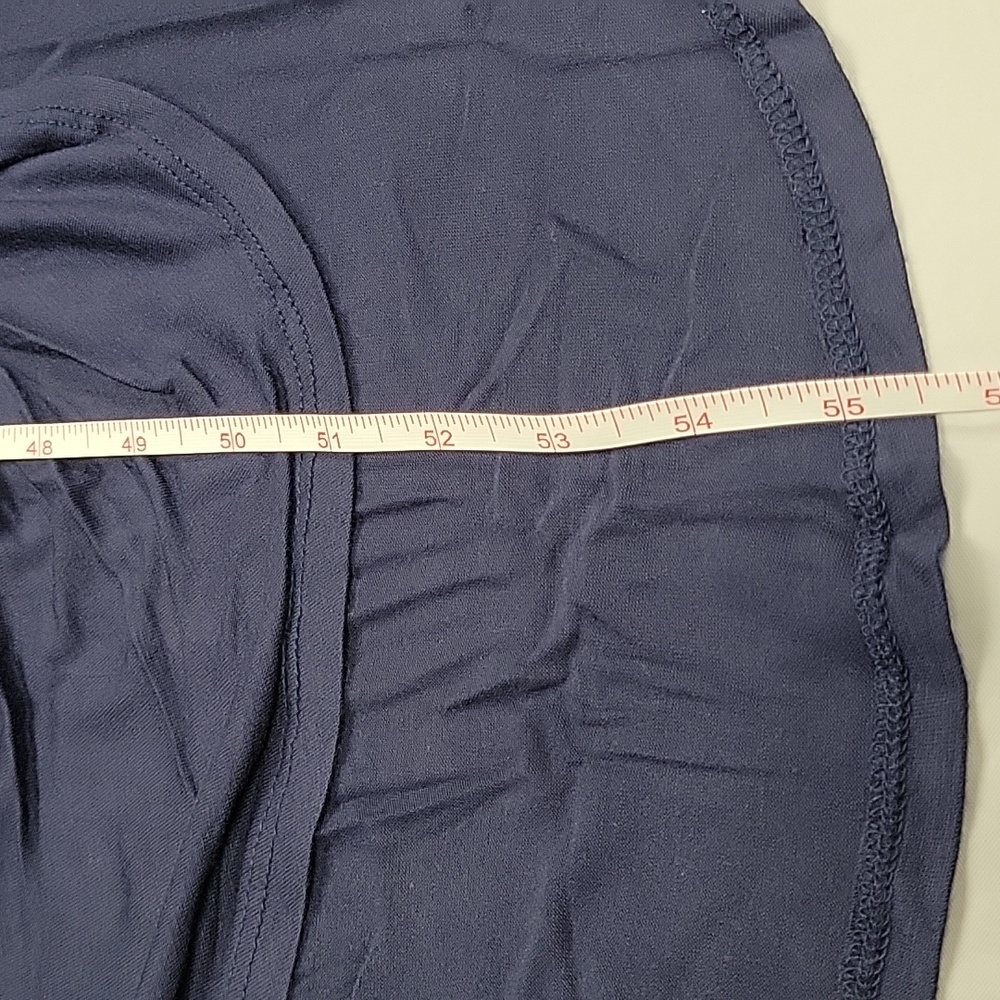 NWT Stilletto's Navy Blue Maxi Dress With Pockets, XL - Picture 7 of 9